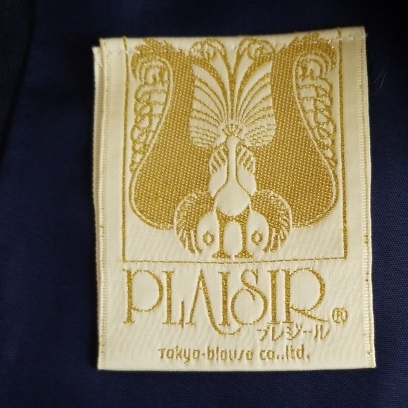 Plaisir Tokyo Dress Company Navy Blue Medium Dress - Picture 2 of 8